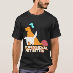 Professionele Pet Sitter - Hond Walker T-shirt