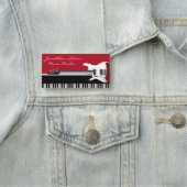 Professionele Piano & Gitaar Muziekdocent Naamplaatje (In situ)