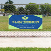 Professionele Pickleball Event Signage Spandoek (Insitu)