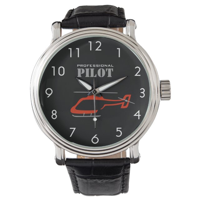 Professionele piloot horloge (Voorkant)
