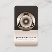 Professionele Pilot Jet Charter Visitekaartjes (Voorkant)