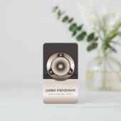 Professionele Pilot Jet Charter Visitekaartjes (Staand voorkant)