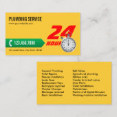 Professionele plug-in visitekaartje (Voorkant / Achterkant)