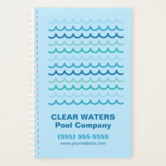 Professionele poolservice planner (Voorkant)