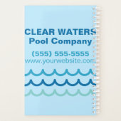 Professionele poolservice planner (Achterkant)