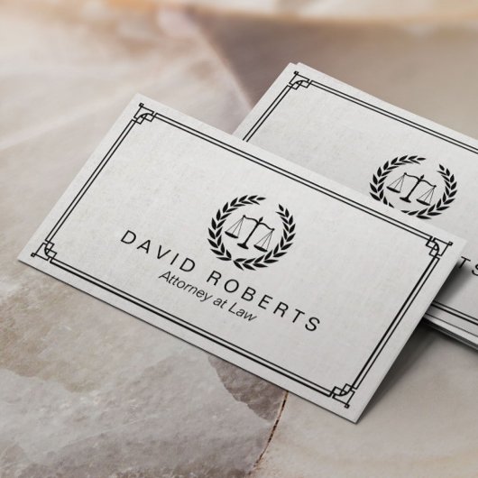 Professionele procureur bij wet Eenvoudig geformul Visitekaartje