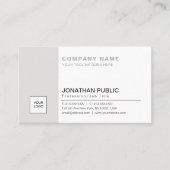 Professionele professionele Logo Modern Visitekaartje (Voorkant)