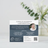 Professionele promoties voor de marketing van noti briefkaart (Staand voorkant)