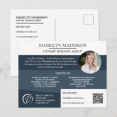 Professionele promoties voor de marketing van noti briefkaart (Voorkant / Achterkant)