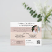 Professionele promoties voor de marketing van noti briefkaart (Staand voorkant)