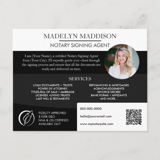 Professionele promoties voor de marketing van noti briefkaart (Voorkant)