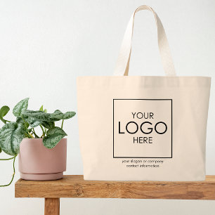 Professionele promotionele swag uw Logo Trade-Show Grote Tote Bag
