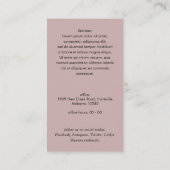 Professionele QR-code Eenvoudige foto in onroerend Visitekaartje (Achterkant)