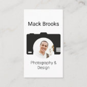 Professionele QR Code Fotografie & Ontwerp Visitekaartje (Voorkant)