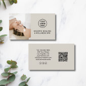 Professionele QR-code holistische gezondheidsthera Visitekaartje