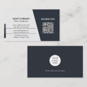 Professionele QR-code in bedrijf of persoonlijk  Visitekaartje (Voorkant / Achterkant)