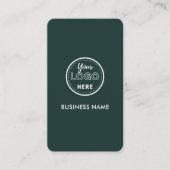 Professionele QR-code Instagram Facebook Logo Visitekaartje (Voorkant)