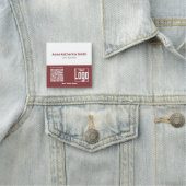 Professionele QR-code Logo Bedrijfsexpertise Naamplaatje (In situ)