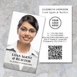 Professionele QR Code Logo Foto Visitekaartje