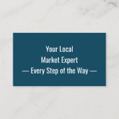 Professionele QR-code onroerend goed Visitekaartje (Achterkant)