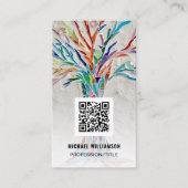 Professionele QR-code Visitekaartje (Voorkant)