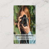 Professionele QR Code Volledige Foto Visitekaartje (Voorkant)