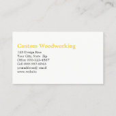 Professionele QR-code voor het meten van tapehout Visitekaartje (Achterkant)