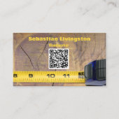 Professionele QR-code voor het meten van tapehout Visitekaartje (Voorkant)