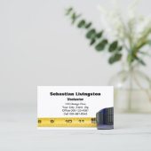 Professionele QR-code voor het meten van tapehout Visitekaartje (Staand voorkant)