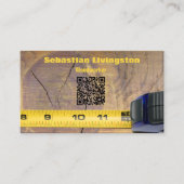 Professionele QR-code voor het meten van tapehout Visitekaartje (Voorkant)