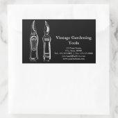 Professionele R B-Sticker Rechthoekige Sticker (Tas)