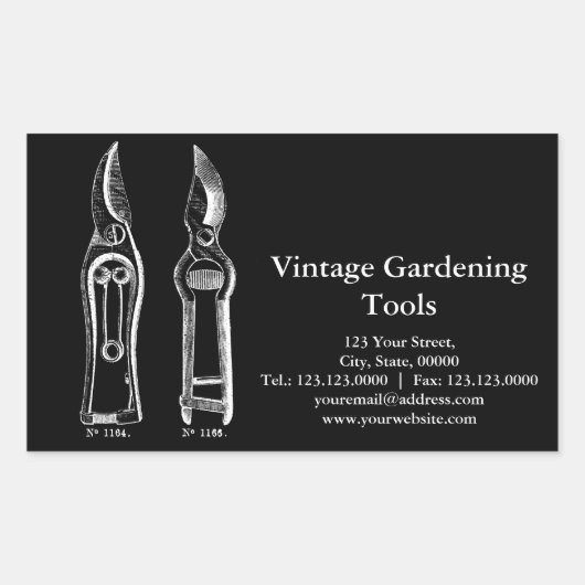 Professionele R B-Sticker Rechthoekige Sticker (Voorkant)