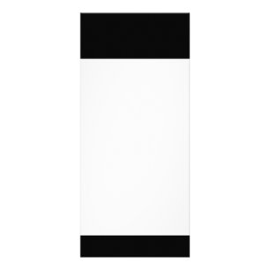 Professionele rackkaart reclamekaart