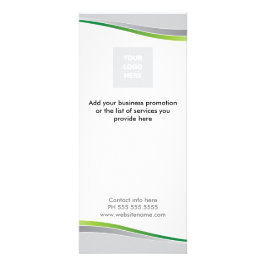 Professionele rackkaart reclamekaart