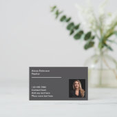 Professionele Realtor Foto Visitekaartjes Nieuw (Staand voorkant)