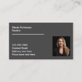 Professionele Realtor Foto Visitekaartjes Nieuw (Voorkant)