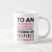 Professionele Recruiter Mok (Rechts)