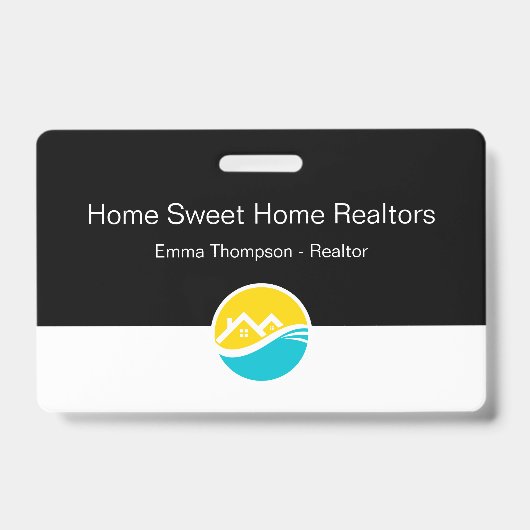 Professionele redacteur onroerend goed Personeelsn Badge (Voorzijde)