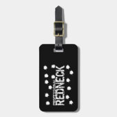 Professionele Redneck Bullet Hole Bagagelabel (Voorkant verticaal)
