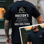 Professionele reiniging Logo Wassen Window Cleaner T-shirt<br><div class="desc">Vergroot het professionele afbeelding van uw bedrijf met ons Professional Cleaning Logo Washing Window Cleaner T-Shirt, ontworpen met de specifieke behoeften van de schoonmaakbranche in gedachten. Met een aangepaste logo voor het wassen van energie zijn deze shirten ideaal voor bedrijven die gespecialiseerd zijn in het reinigen van zonnepanelen, residentiële en...</div>