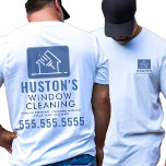 Professionele reiniging Logo Wassen Window Cleaner T-shirt<br><div class="desc">Laat uw toewijding aan uitmuntendheid zien met ons Professional Cleaning Logo Washing Window Cleaner T-Shirt, een must-have voor elk glazenwasbedrijf. Dit shirt is meer dan alleen een uniform; het is een uiting van uw toewijding aan professionaliteit en kwaliteitsservice. Met een strak, modern design is dit shirt ideaal om een positieve...</div>