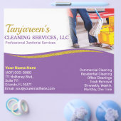 Professionele reiniging/onderhoud A4 Flyer (Enkel)