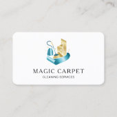 Professionele reiniging van tapijten en het schoon visitekaartje (Voorkant)