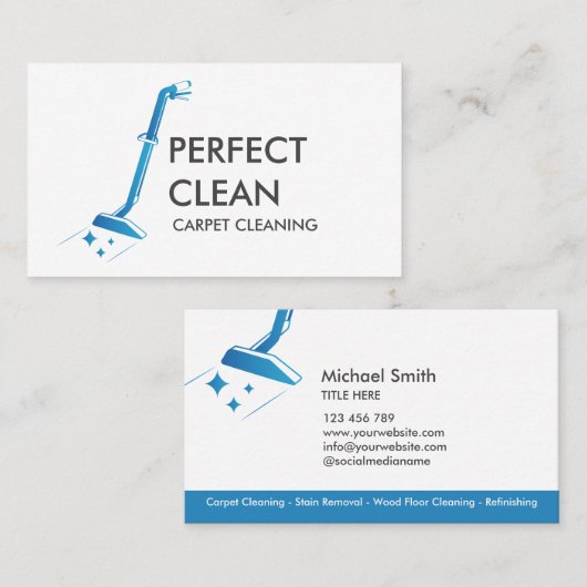 Professionele reiniging van tapijten en het schoon visitekaartje (Voorkant / Achterkant)
