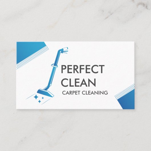 Professionele reiniging van tapijten en het schoon visitekaartje (Voorkant)