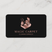 Professionele reiniging van tapijten en het schoon visitekaartje (Voorkant)