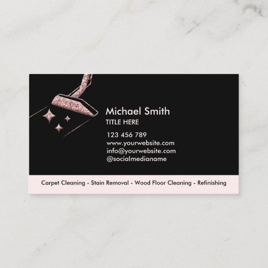Professionele reiniging van tapijten en het schoon visitekaartje (Achterkant)