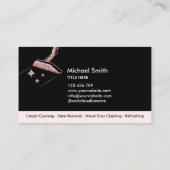 Professionele reiniging van tapijten en het schoon visitekaartje (Achterkant)