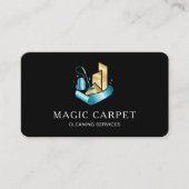 Professionele reiniging van tapijten en het schoon visitekaartje (Voorkant)