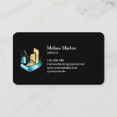 Professionele reiniging van tapijten en het schoon visitekaartje (Achterkant)